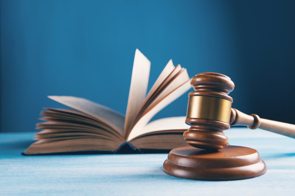 Legal books in use by a Seattle criminal attorney.